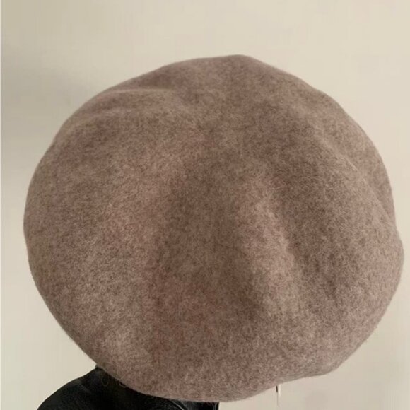 Vivienne Westwood Taupe Wool Beret